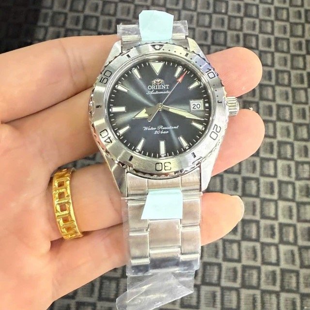 Đồng hồ nam dây thép Orient Sports Mako 40 Automatic RN-AC0Q14L - Ảnh 5