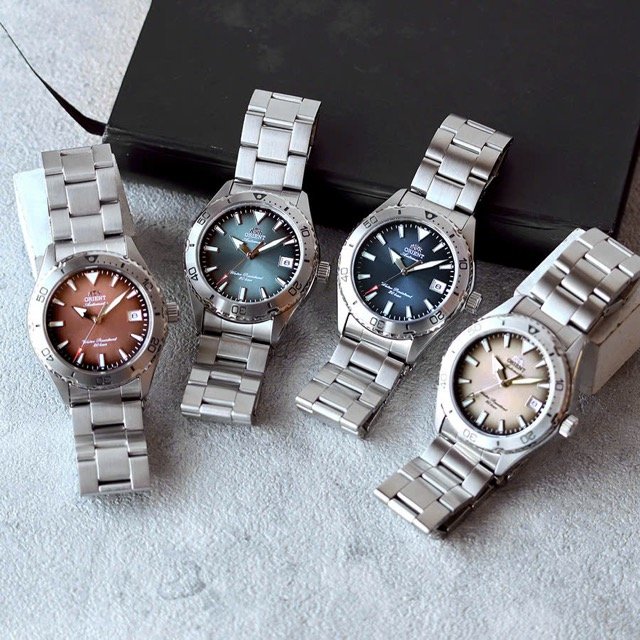 Đồng hồ nam dây thép Orient Sports Mako 40 Automatic RN-AC0Q14L - Ảnh 9