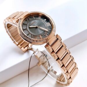 Đồng hồ nữ dây thép Citizen D'Orsay Eco Drive Rose Gold Genuine Diamond EM0103-57X