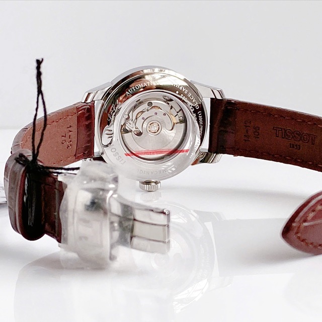 Đồng hồ nữ dây da Tissot Le Locle Automatic Lady T006.207.16.038.00 - Ảnh 8