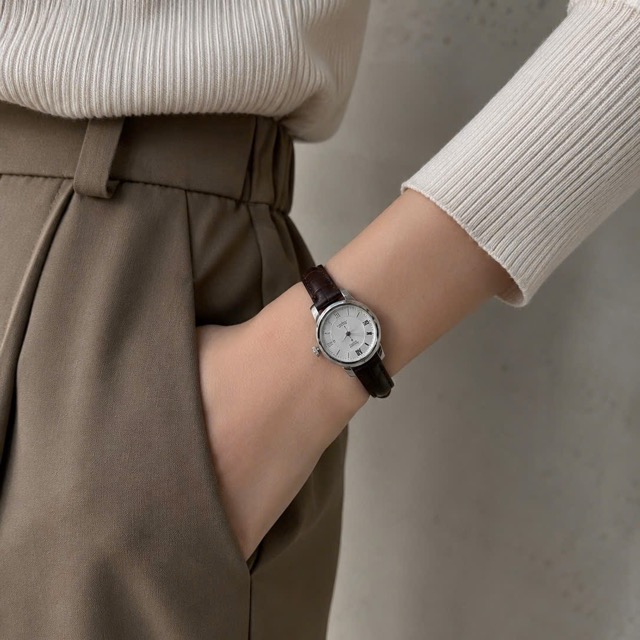 Đồng hồ nữ dây da Tissot Le Locle Automatic Lady T006.207.16.038.00 - Ảnh 9