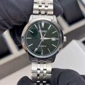 Đồng hồ nam dây thép Seiko Automatic Green Dial SRPH89K1
