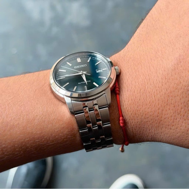 Đồng hồ nam dây thép Seiko Automatic Green Dial SRPH89K1 - Ảnh 4