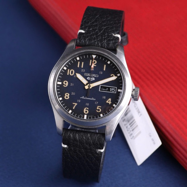 Đồng hồ nam dây da Seiko 5 Sport Field Automatic Specialist SRPG39K1