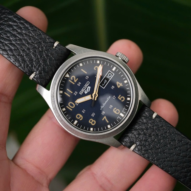 Đồng hồ nam dây da Seiko 5 Sport Field Automatic Specialist SRPG39K1 - Ảnh 6