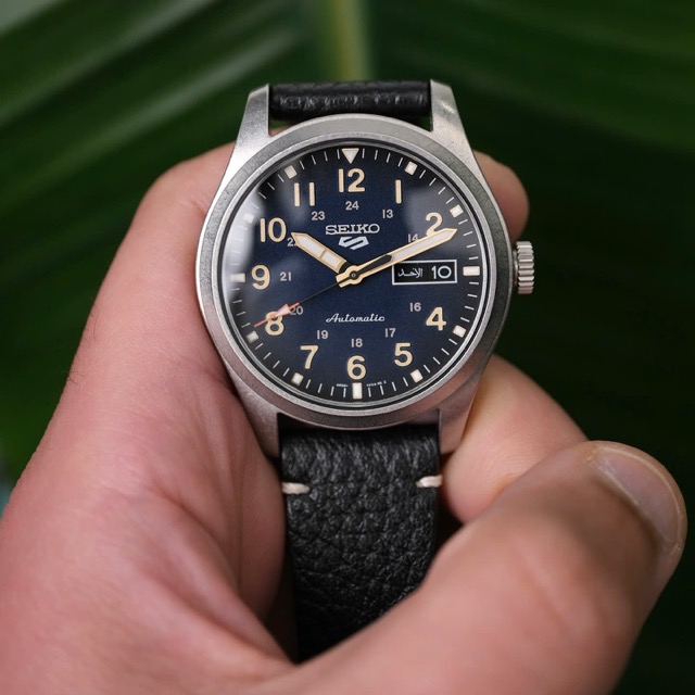 Đồng hồ nam dây da Seiko 5 Sport Field Automatic Specialist SRPG39K1 - Ảnh 7