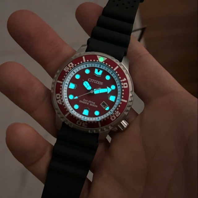 Đồng hồ nam dây cao su Citizen Eco-Drive Promaster BN0159-15X - Ảnh 3