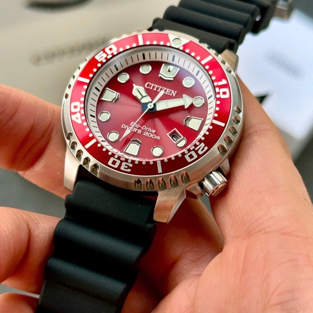 Đồng hồ nam dây cao su Citizen Eco-Drive Promaster BN0159-15X - Ảnh 5