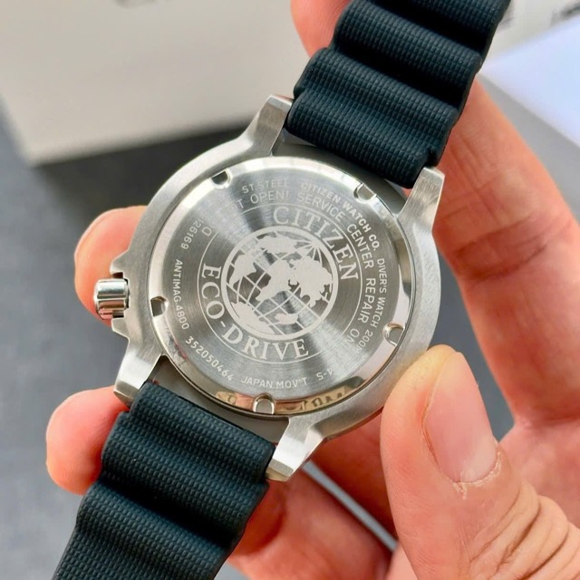 Đồng hồ nam dây cao su Citizen Eco-Drive Promaster BN0159-15X - Ảnh 9