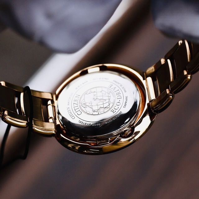 Đồng hồ nữ dây thép Citizen Eco Drive Diamond EX1122-58D - Ảnh 10