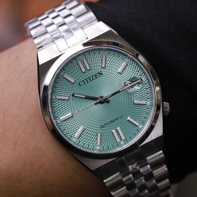 Đồng hồ nam dây thép Citizen Tsuyosa 60 Automatic Sport Chic NK0030-51X - Ảnh 5
