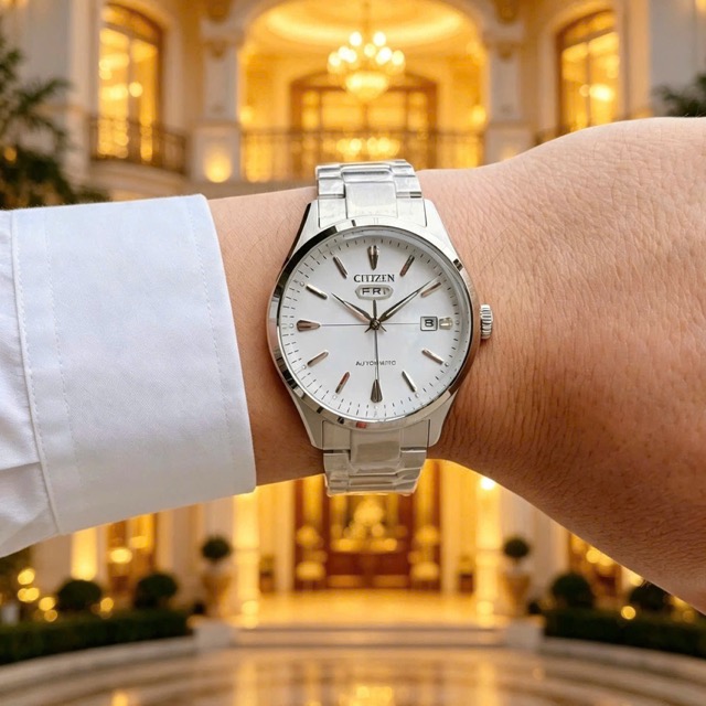 Đồng hồ nam dây thép Citizen C7 Automatic NH8391-51A - Ảnh 9