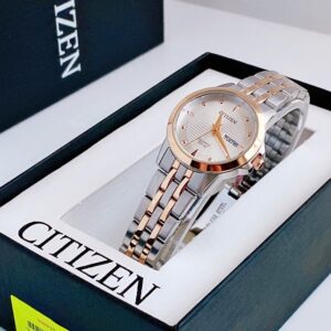 Đồng hồ nữ dây thép Citizen Quartz EQ0605-53A