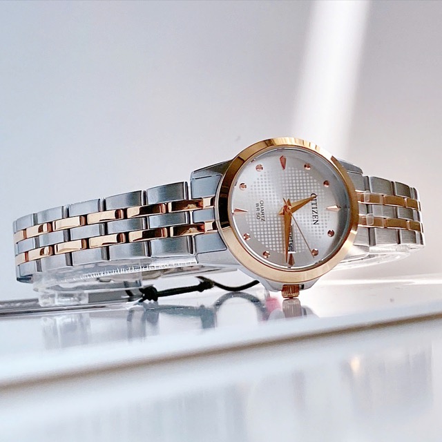 Đồng hồ nữ dây thép Citizen Quartz EQ0605-53A - Ảnh 4