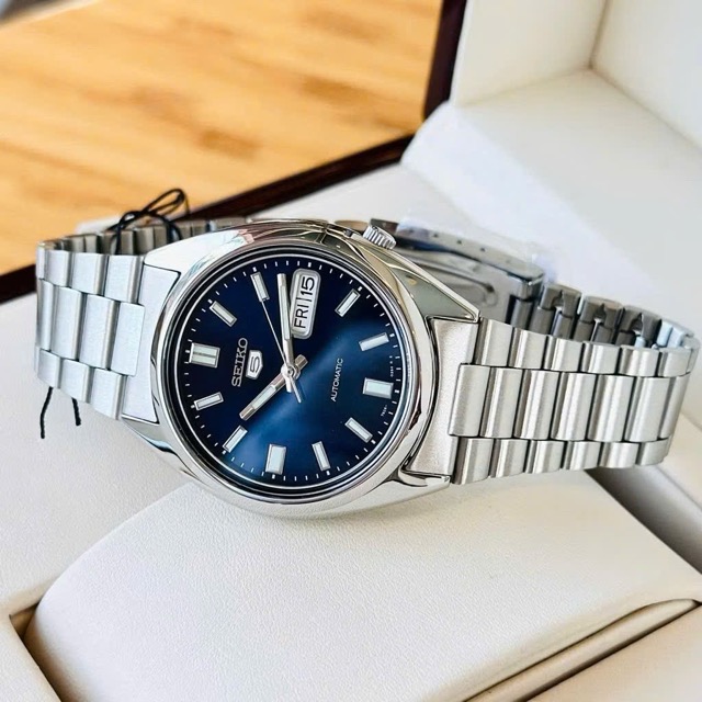 Đồng hồ nam dây thép Seiko 5 Automatic SNXS77K1 - Ảnh 8