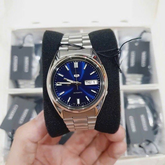Đồng hồ nam dây thép Seiko 5 Automatic SNXS77K1 - Ảnh 10
