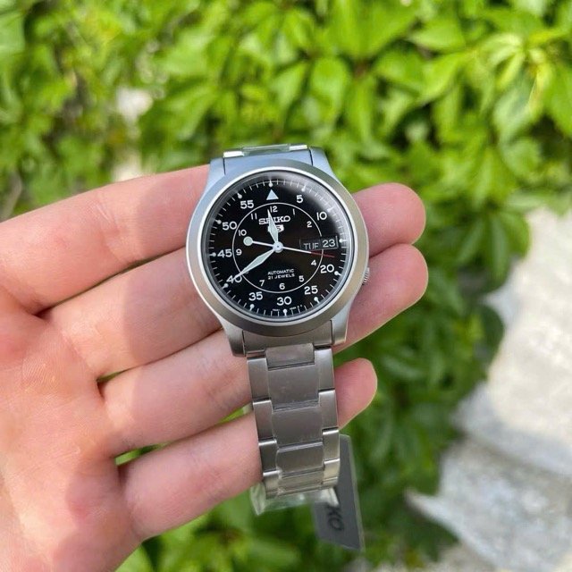 Đồng hồ nam dây thép Seiko 5 Sport Automatic SNK809K1 - Ảnh 3