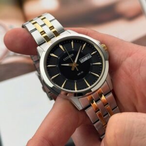 Đồng hồ nam dây thép Citizen Quartz BF2018-52E