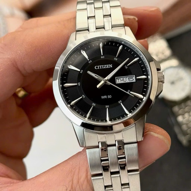 Đồng hồ nam dây thép Citizen Quartz BF2011-51E - Ảnh 6