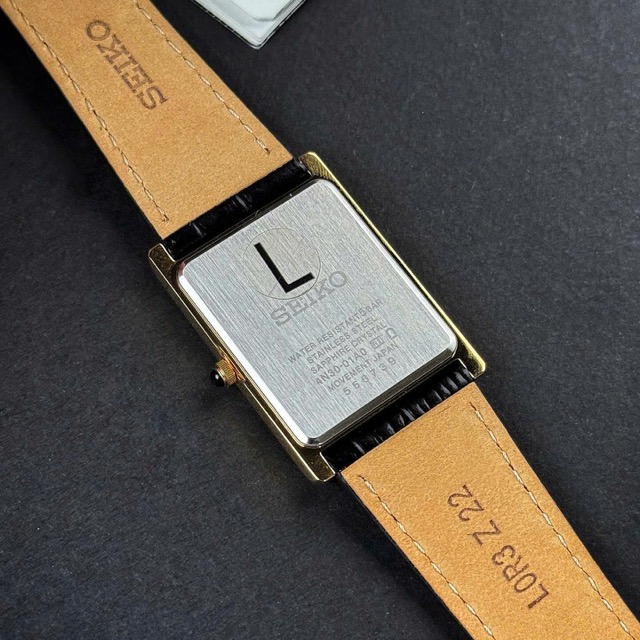 Đồng hồ nam dây da Seiko Quartz Vintage Conceptual Series Sapphire SWR104P1 - Ảnh 10