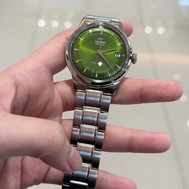 Đồng hồ nam dây thép Orient Automatic Bambino RA-AC0M09E30B - Ảnh 4