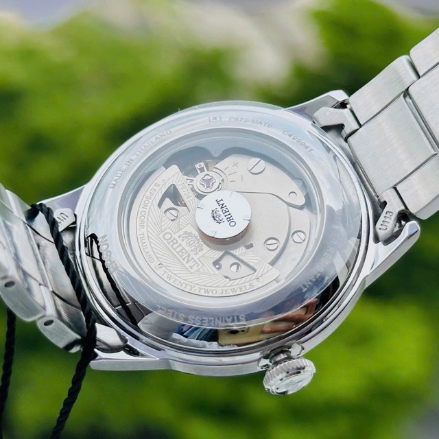 Đồng hồ nam dây thép Orient Automatic Bambino RA-AC0M09E30B - Ảnh 9