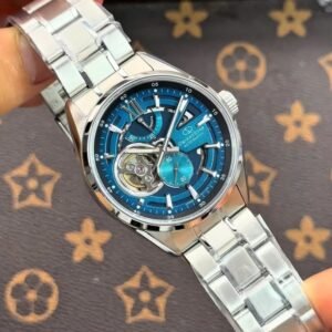 Đồng hồ nam dây thép Orient Star Joker 75th Anniversary Automatic Modern Skeleton RE-AV0140E00B