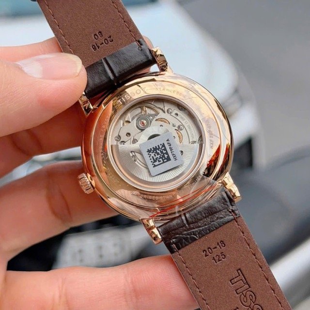 Đồng hồ nam dây da Tissot Carson Premium Powermatic 80 T122.407.36.031.00 - Ảnh 5