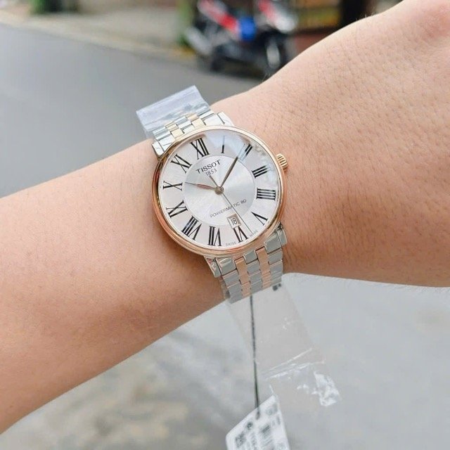 Đồng hồ nam dây thép Tissot Carson Premium Powermatic 80 T122.407.22.033.00 - Ảnh 2