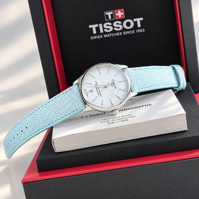 Đồng hồ nữ dây da Tissot Chemin Des Tourelles Powermatic 80 T139.207.16.011.00 - Ảnh 4