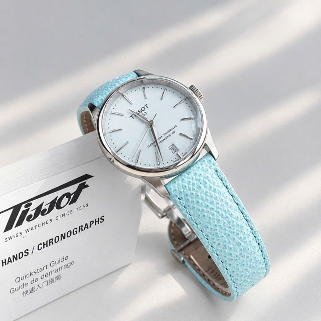 Đồng hồ nữ dây da Tissot Chemin Des Tourelles Powermatic 80 T139.207.16.011.00 - Ảnh 5
