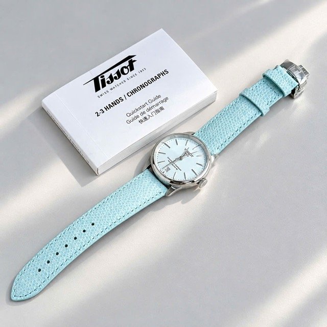 Đồng hồ nữ dây da Tissot Chemin Des Tourelles Powermatic 80 T139.207.16.011.00 - Ảnh 6