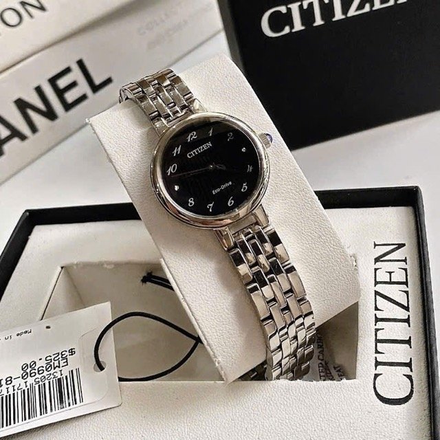 Đồng hồ nữ dây thép Citizen Eco-Drive EM0990-81E - Ảnh 2
