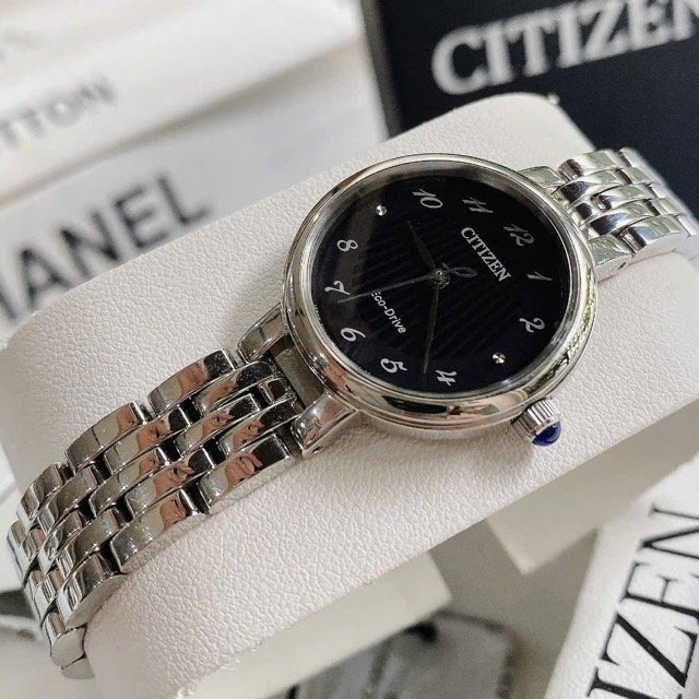 Đồng hồ nữ dây thép Citizen Eco-Drive EM0990-81E - Ảnh 5