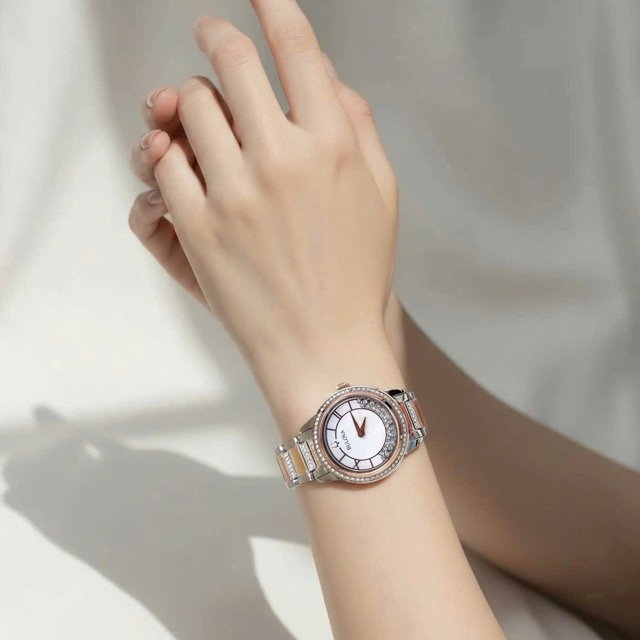 Đồng hồ nữ dây thép BuIova Quartz 98L246 - Ảnh 5