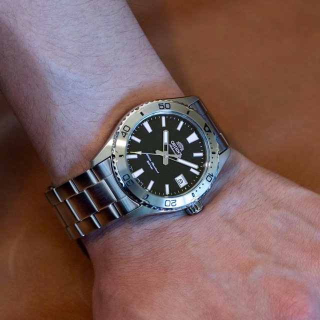 Đồng hồ nam dây thép Orient Sports Mako Automatic RA-AC0Q01B10B RA-AC0Q01B30B - Ảnh 2