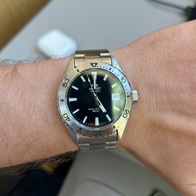 Đồng hồ nam dây thép Orient Sports Mako Automatic RA-AC0Q01B10B RA-AC0Q01B30B - Ảnh 5