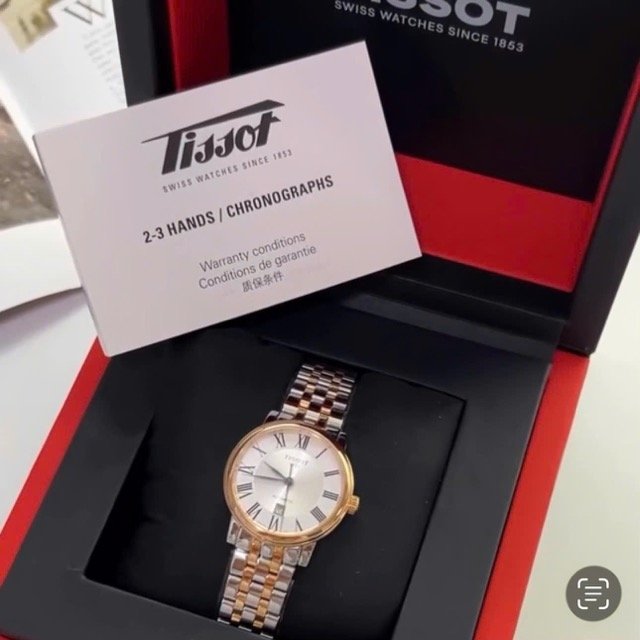 Đồng hồ nữ dây thép Tissot Automaitc Carson Premium T122.207.22.033.00 - Ảnh 2