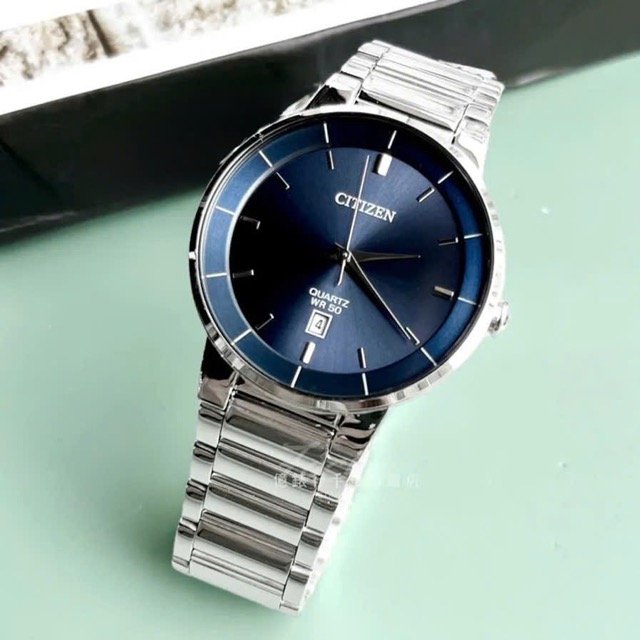 Đồng hồ nam dây thép Citizen Quartz BI5120-51L - Ảnh 3