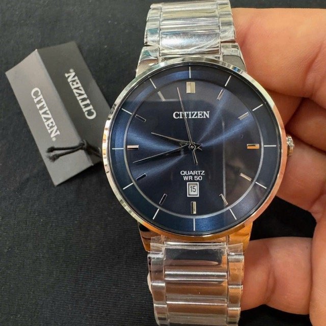 Đồng hồ nam dây thép Citizen Quartz BI5120-51L - Ảnh 8