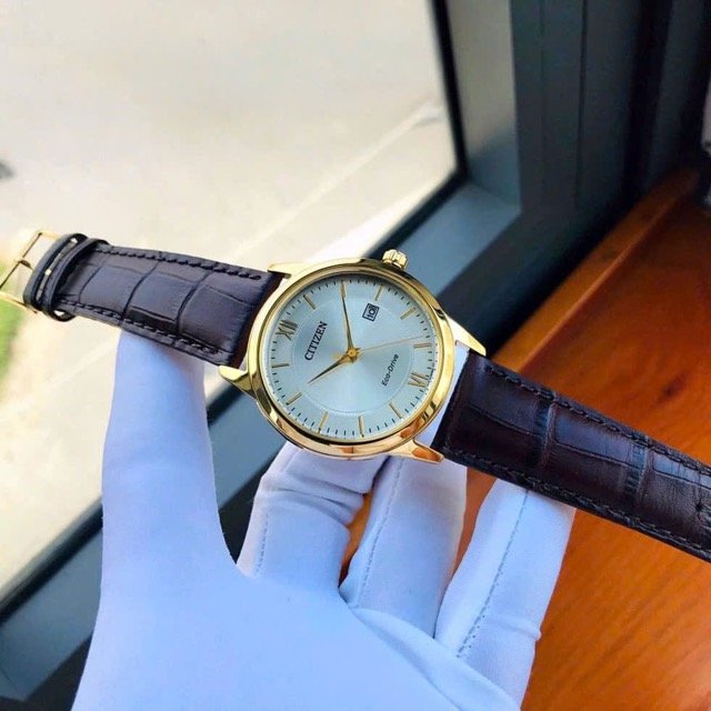 Đồng hồ nam dây da Citizen Corso Eco Drive AW1232-04A - Ảnh 4