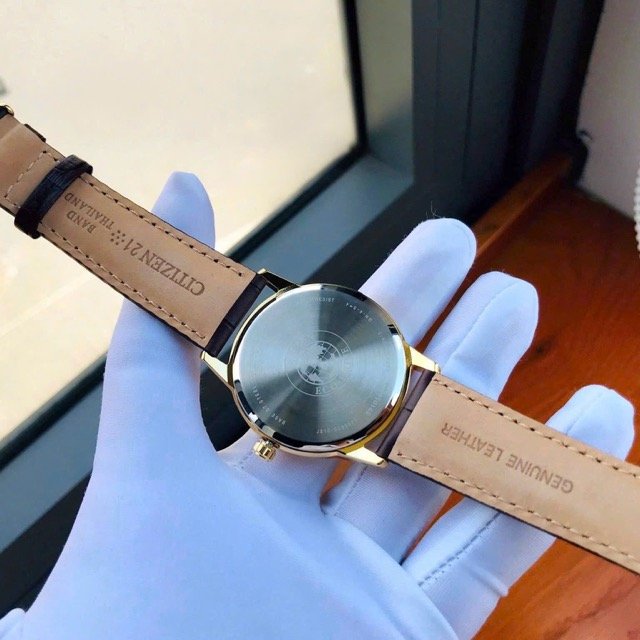 Đồng hồ nam dây da Citizen Corso Eco Drive AW1232-04A - Ảnh 5