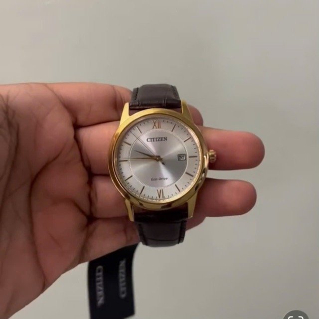 Đồng hồ nam dây da Citizen Corso Eco Drive AW1232-04A - Ảnh 6