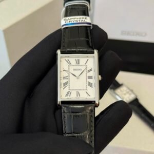 Đồng hồ nam dây da Seiko Quartz Vintage Conceptual Series Sapphire SWR103P1