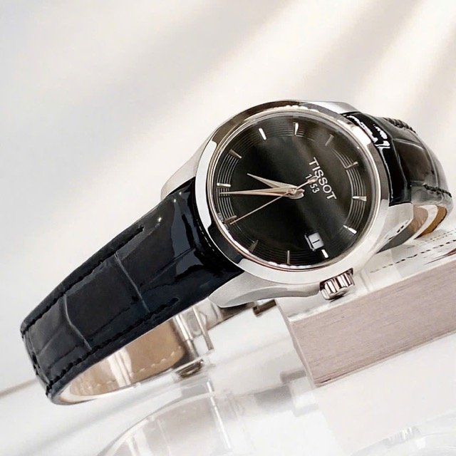 Đồng hồ nữ dây da Tissot Couturier Quartz Swissmade T035.210.16.051.00 - Ảnh 7