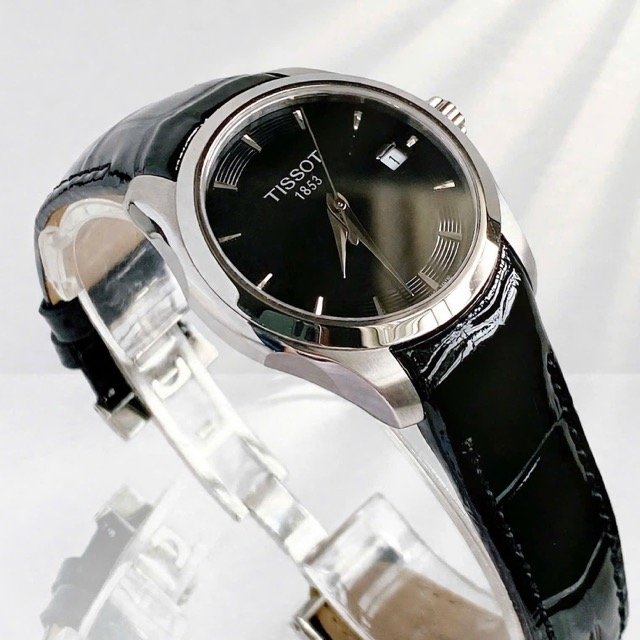 Đồng hồ nữ dây da Tissot Couturier Quartz Swissmade T035.210.16.051.00 - Ảnh 8