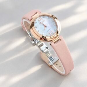 Đồng hồ nữ dây da Citizen Eco Drive Capella EX1513-18D