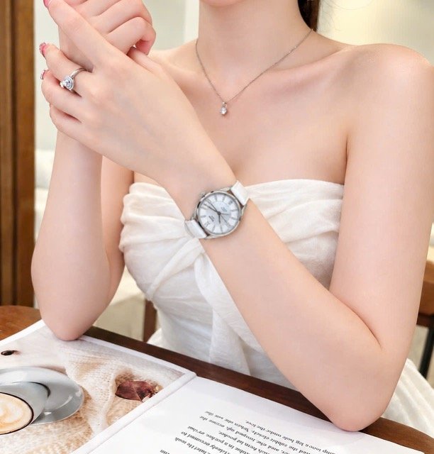 Đồng hồ nữ dây da Tissot Chemin Des Tourelles Powermatic 80 T099.207.16.116.00 - Ảnh 3