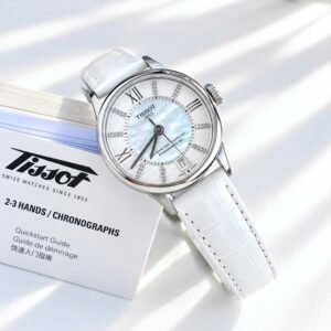 Đồng hồ nữ dây da Tissot Chemin Des Tourelles Powermatic 80 T099.207.16.116.00
