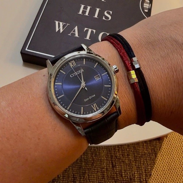 Đồng hồ nam dây da Citizen Corso Eco Drive AW1780-09L - Ảnh 2